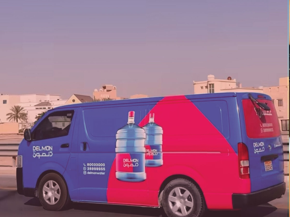 Delmon delivery van